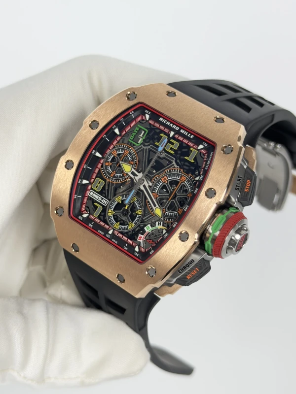 Richard Mille Split-Seconds Chronograph Full Gold Rm 65-01 Ca Rg 4
