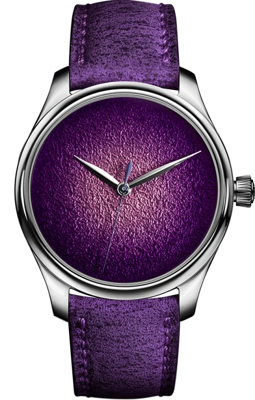Centre Seconds Concept Purple Enamel