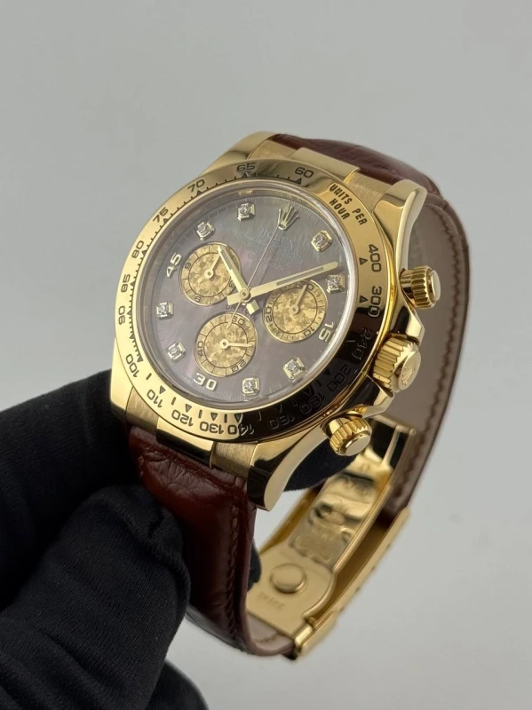 Rolex Cosmograph 40mm Yellow Gold 116518-0073 8