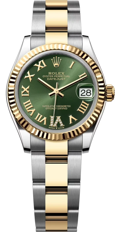 31 mm, Oystersteel and yellow gold