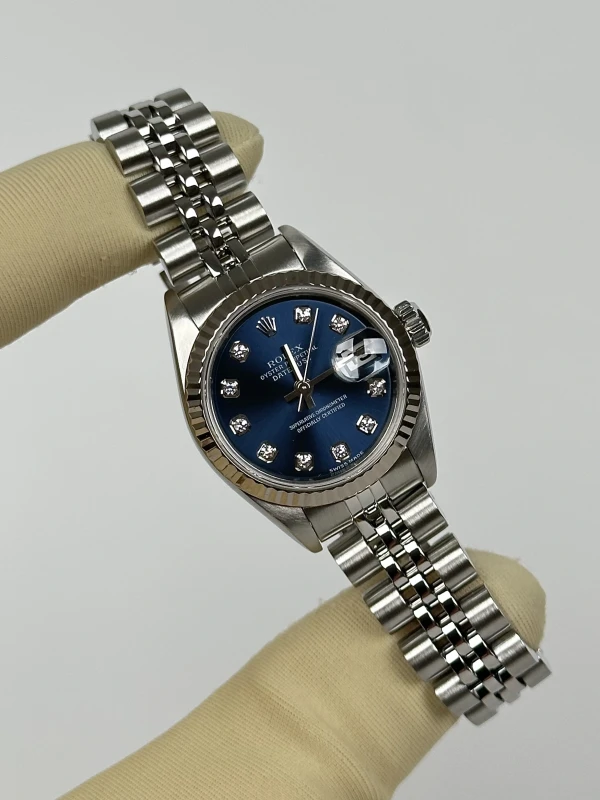Rolex Lady 26mm Steel and White Gold 79174 bldj 2