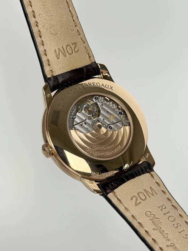Girard Perregaux Automatic Men's 18K Rose Gold 49525-52-232-BKCA 6