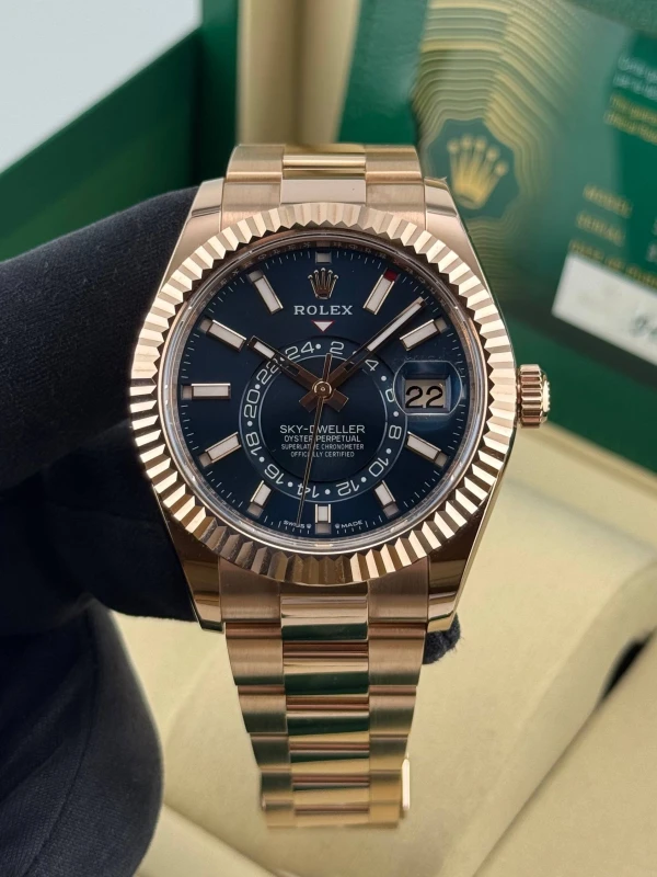 Rolex 42mm Everose Gold 336935-0001 6