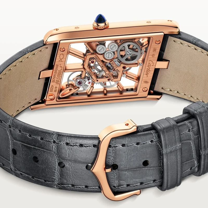Cartier TANK ASYMÉTRIQUE SKELETTIERT WHTA0011 5