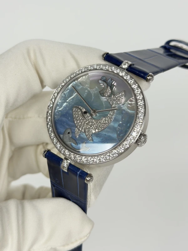 Van Cleef & Arpels Les Cadrans Extraordinaires Polar landscape Whale Decor 5