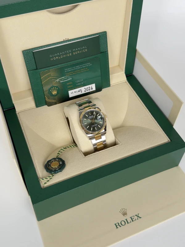 Rolex Datejust 36mm Steel and Yellow Gold 126233-0058 5