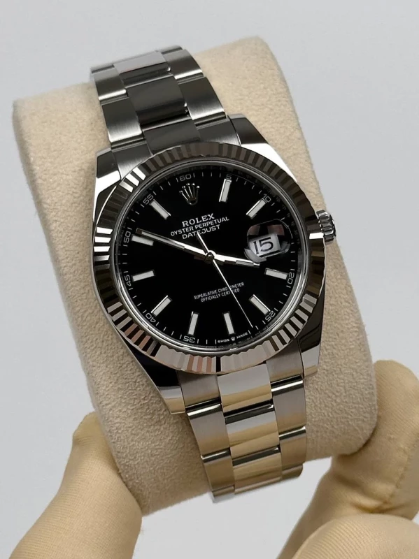 Rolex 41 mm, steel and white gold 126334-0017 3