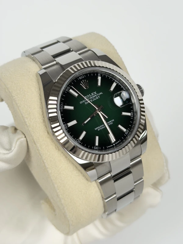 Rolex Datejust 41mm Steel and White Gold 126334-0033 2