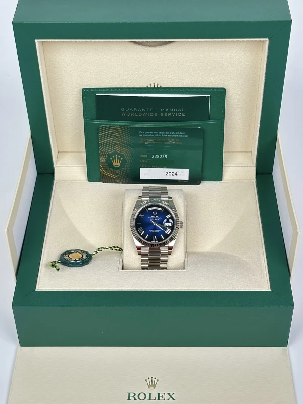 Rolex 40 White Gold 228239-0076 5