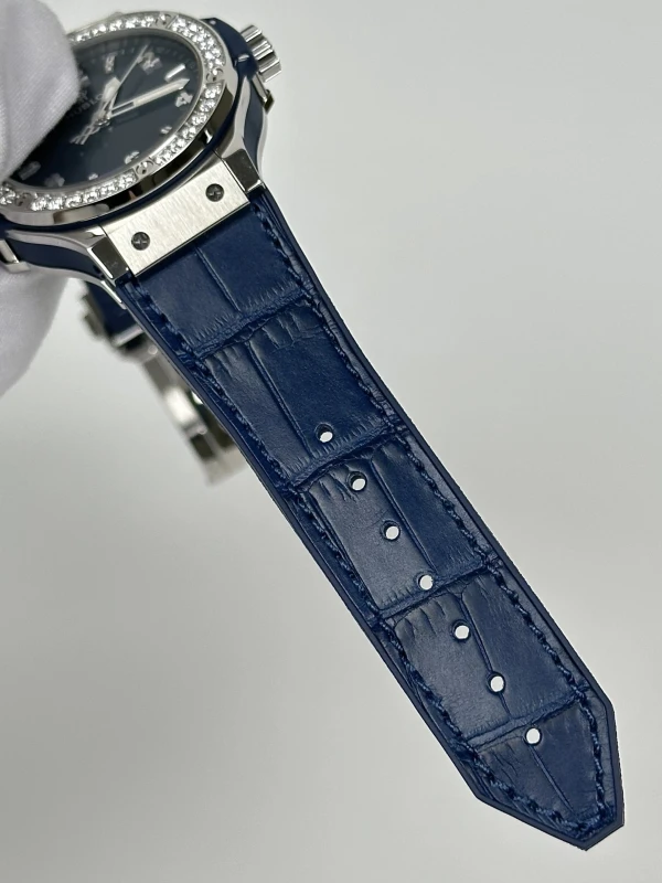 Hublot Bang Steel Blue Diamonds 38mm 361.SX.7170.LR.1204 7