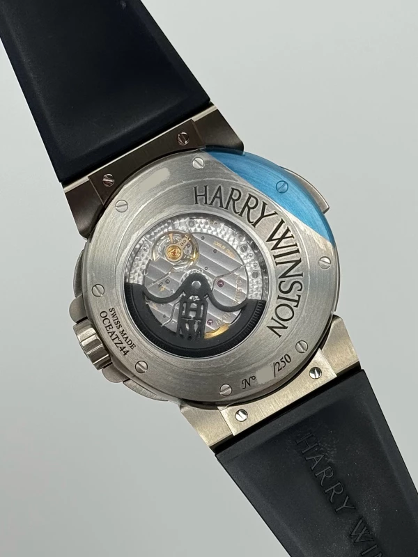 Harry Winston Collection Dual Time Monochrome OCEATZ44ZZ008 9