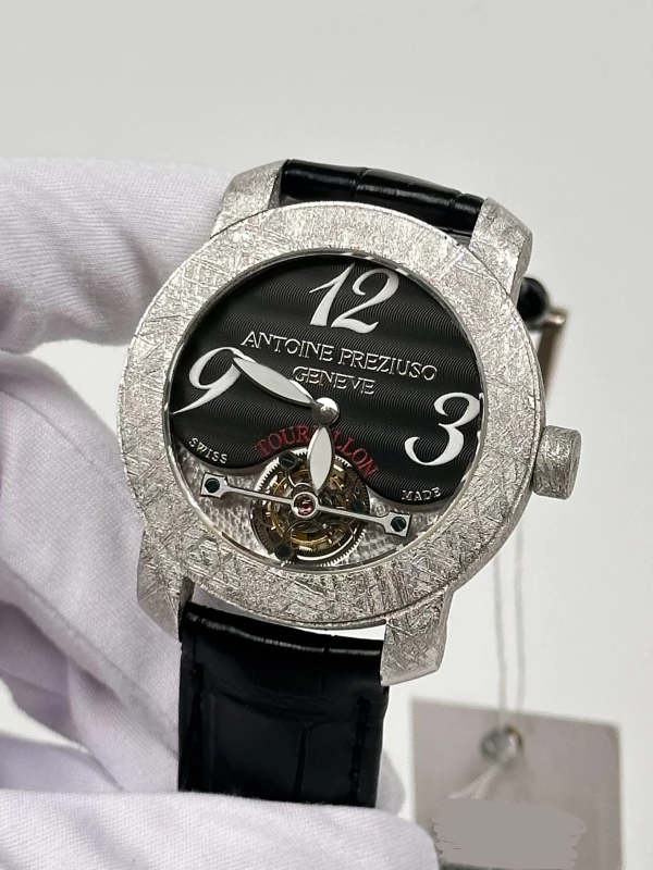 Antoine Preziuso Complications Munionalusta Meteorite Black Croco Tourbillons Meteorite Black Croco 4