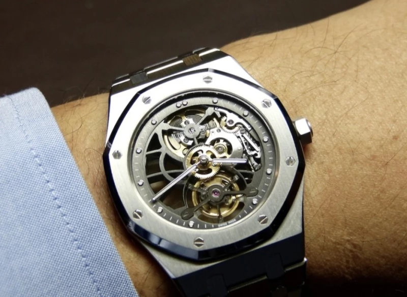 Audemars Piguet Openworked Extra-Thin Royal Oak Tourbillon  26511PT.OO.1220PT.01 2