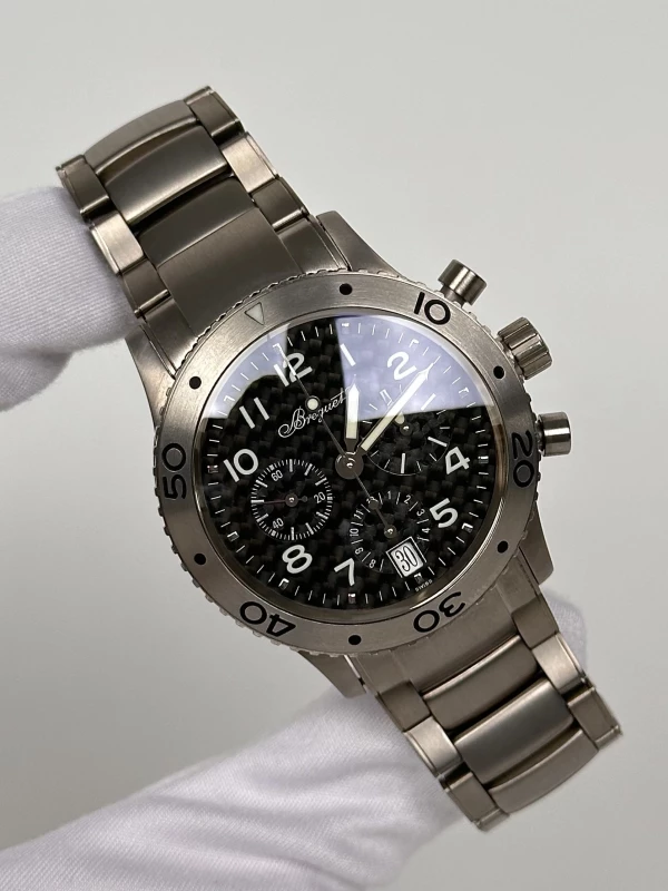 Breguet Transatlantique Chronograph Titanium 3820TI/K2/TW9 2