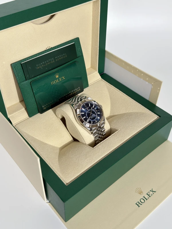 Rolex 42mm Steel and White Gold 336934-0006 5