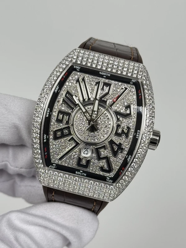 Franck Muller Vanguard Yachting Diamonds V 45 SC DT AC NR  Tun 4