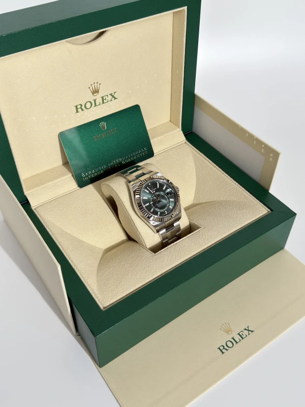 Rolex 42mm Steel and White Gold 336934-0001 5
