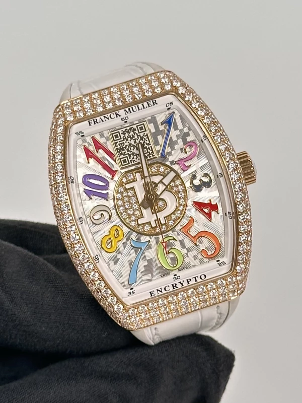 Franck Muller Diamond Gold Case, Color Dreams Edition V 38 SC AT BTC 3