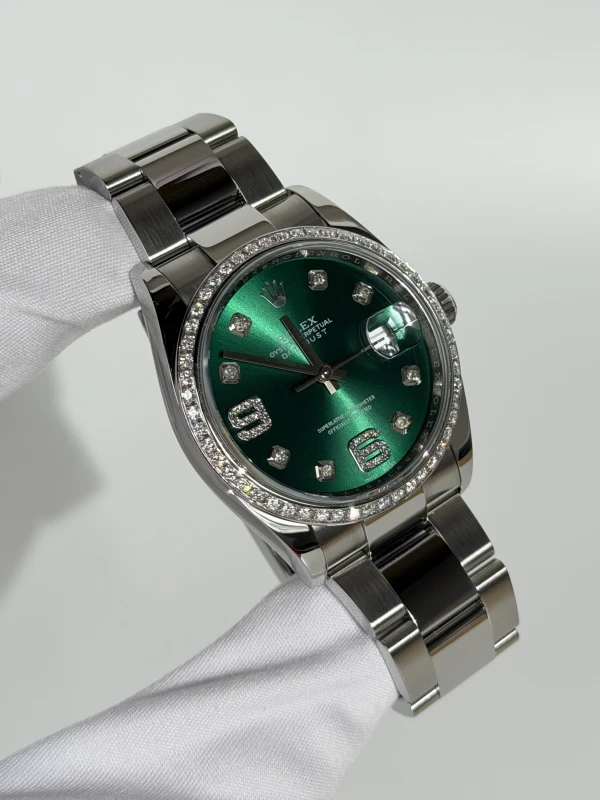 Rolex 36mm Diamonds 126200 2