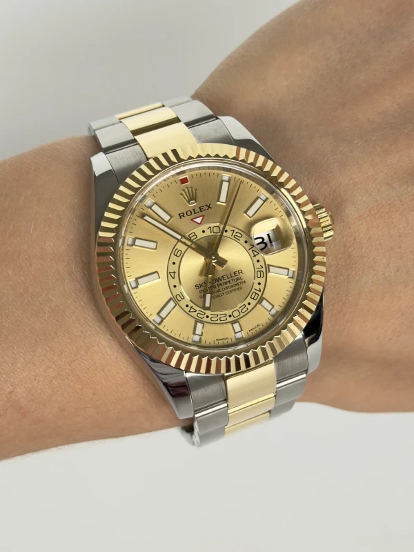 Rolex 42mm Steel and Yellow Gold 326933-0001 4