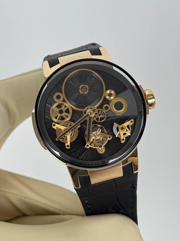 Ulysse Nardin Tourbillon Free Wheel 1766-176 3