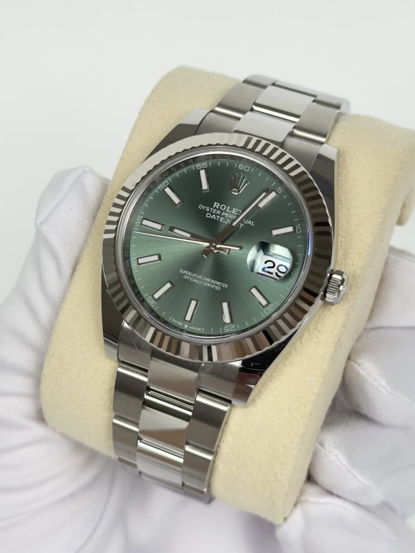 Rolex 41mm Steel and White Gold 126334-0027 3