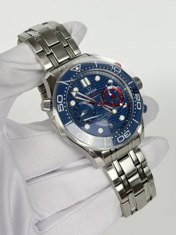 Omega Seamaster Diver 300M America’s Cup Chronograph 210.30.44.51.03.002 2