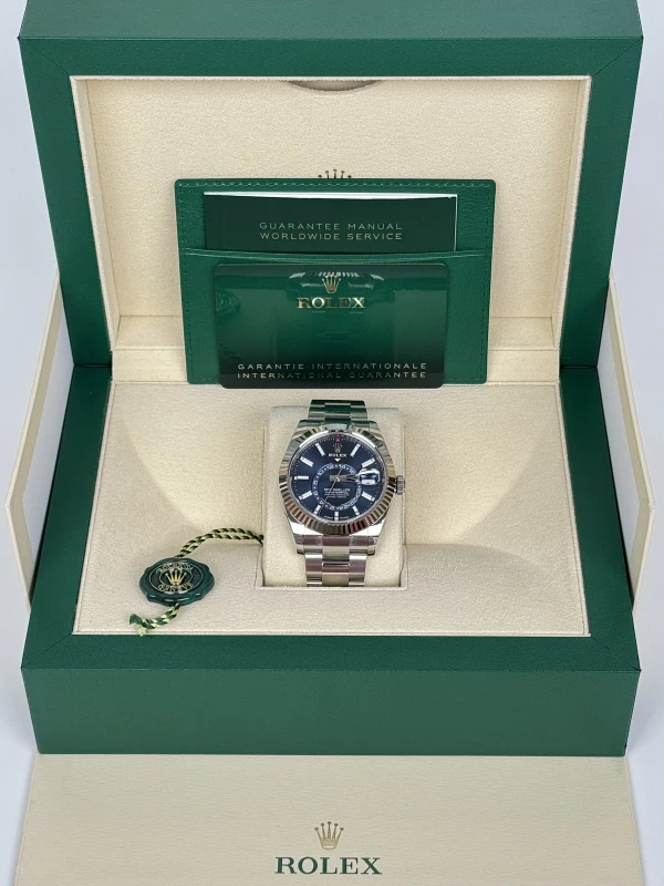 Rolex 42mm Steel and White Gold 336934-0005 5