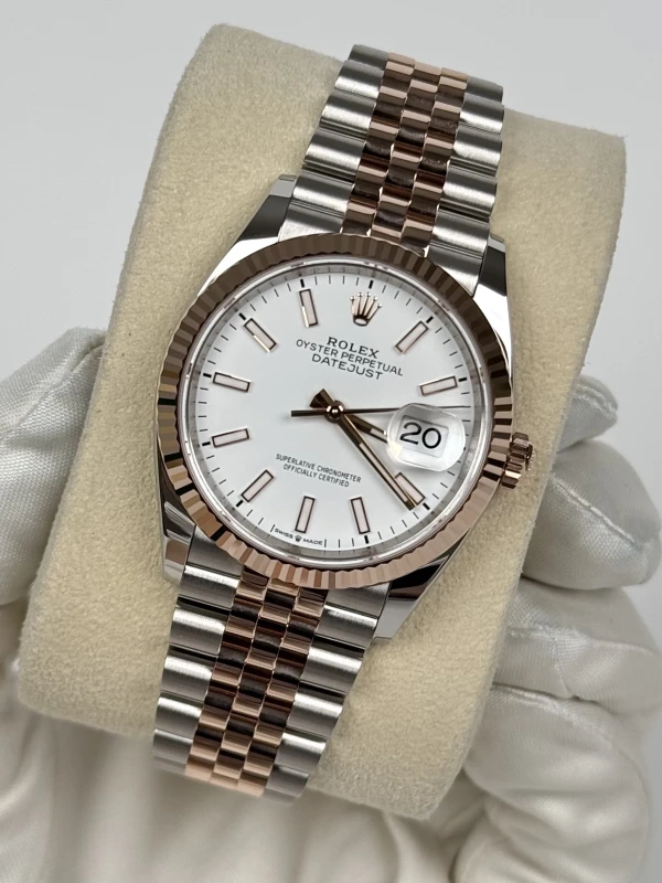 Rolex Datejust 36mm Steel and Everose Gold 126231-0017 4