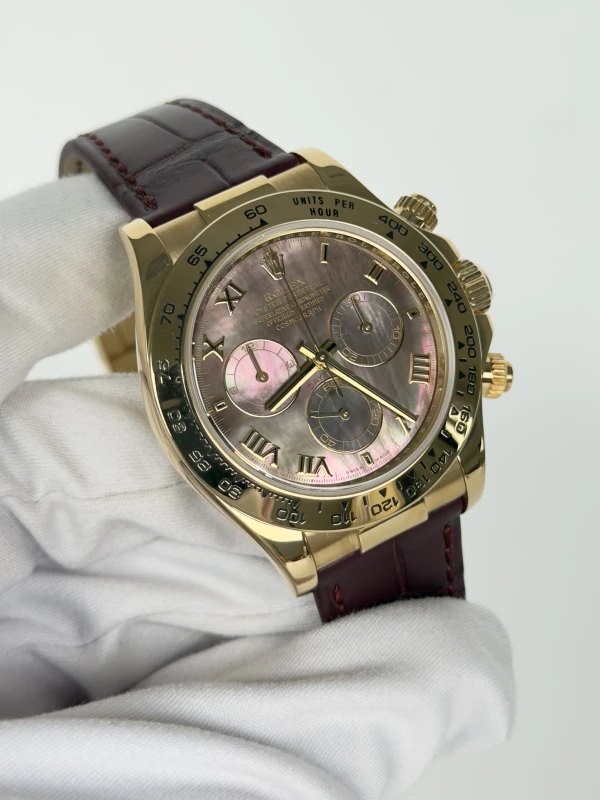 Rolex 40mm Yellow Gold 116518 dkmbk 2
