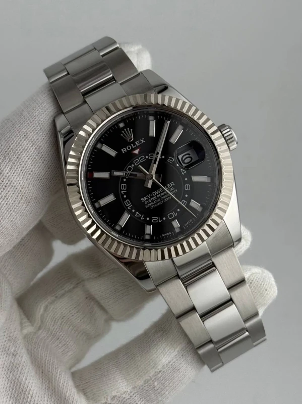 Rolex 42 mm, steel and white gold 326934-0007 5