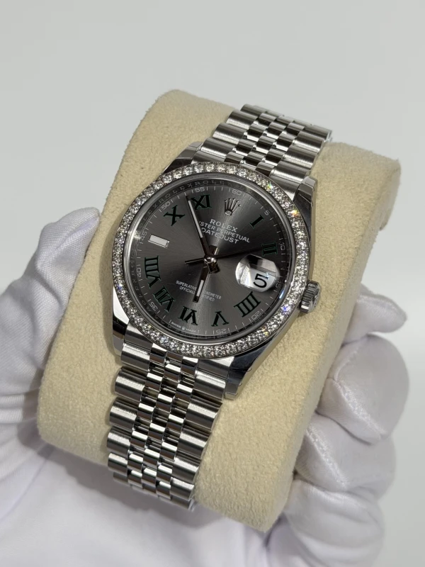 Rolex 36mm Steel and White Gold 126284rbr-0038 3