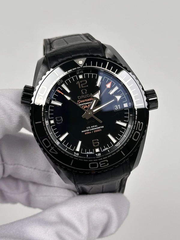 Omega Planet Ocean 600 M Omega Co-Axial Master CHRONOMETER GMT 45,5 мм 215.92.46.22.01.001 3