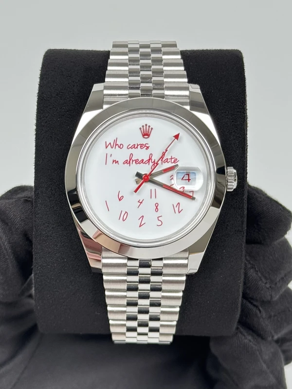 Rolex Perpetual 41 MM STEEL Who Cares  126300 Who Cares 2