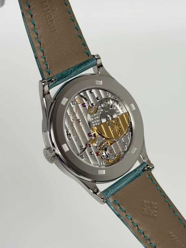 Patek Philippe Grave Bougie Email Turquoise 5077/100G-081 8