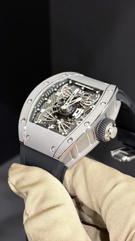 Richard Mille Tourbillon Aerodyne Dual Time Zone Titan RM 022TI 8