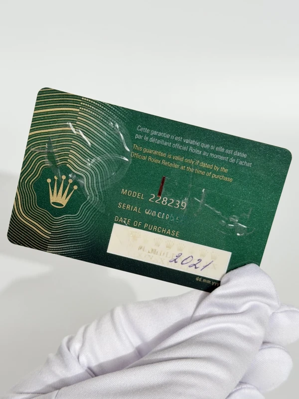 Rolex 40 mm White Gold  228239-0007 5