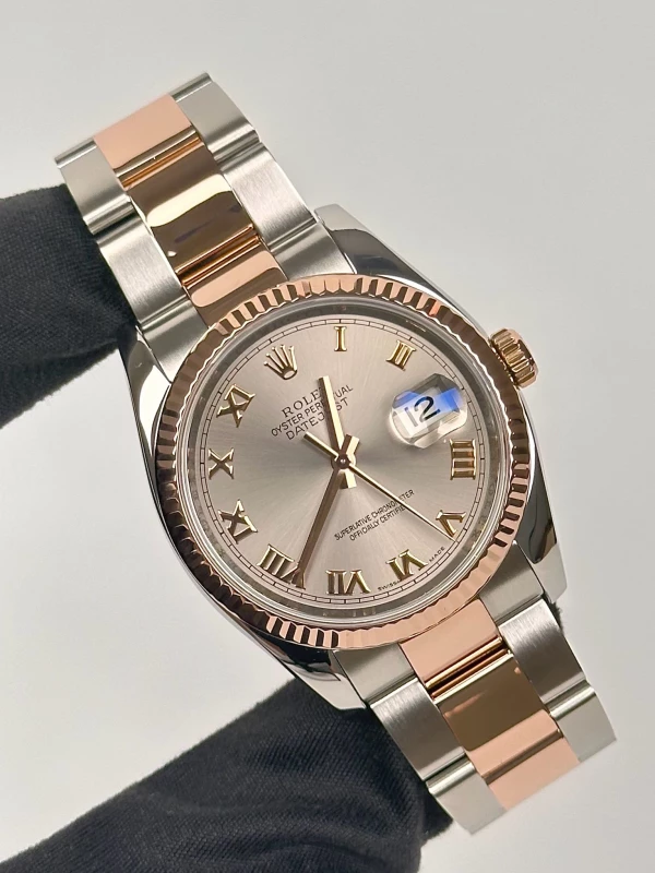 Rolex 36mm Steel and Everose Gold 116231-0069 2