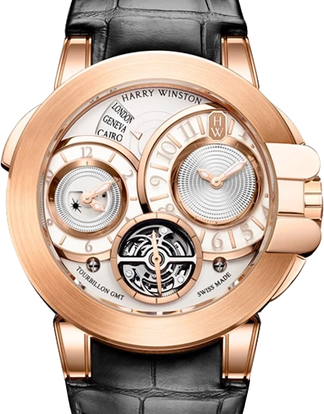 Harry Winston Tourbillon GMT OCEATG45RR004 2