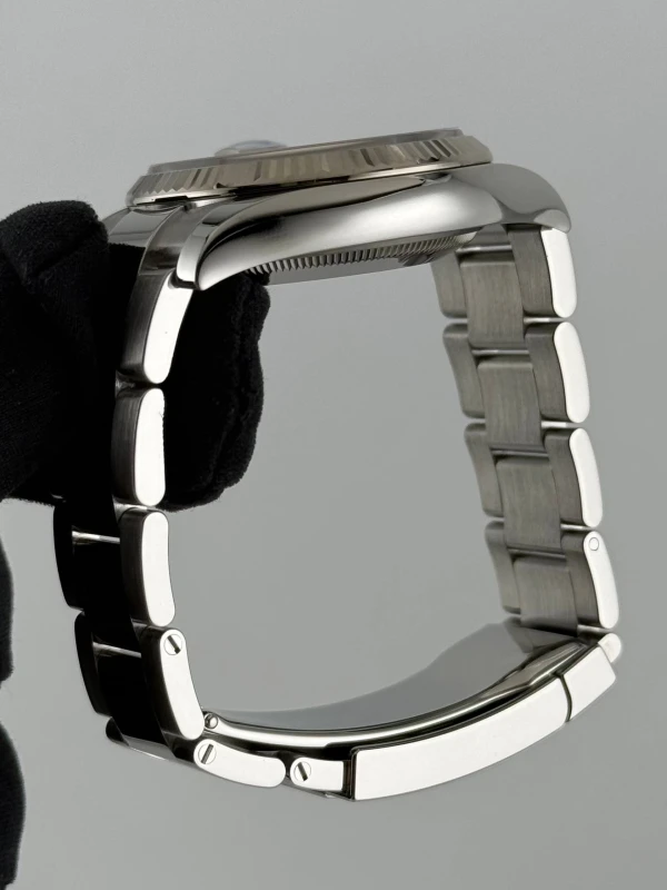 Rolex 34mm Steel and White Gold 115234-0010 4