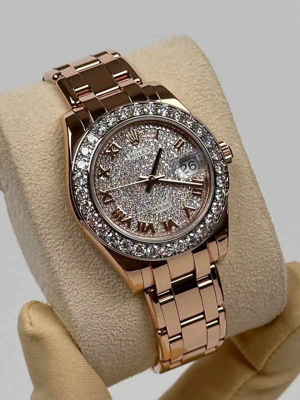 Rolex Pearlmaster Everose Gold 34 mm 81285-0012 3