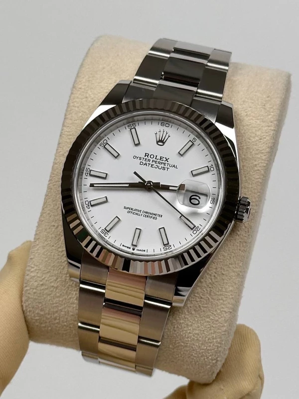 Rolex 41 mm, Oystersteel and white gold 126334-0009 изображение - 6