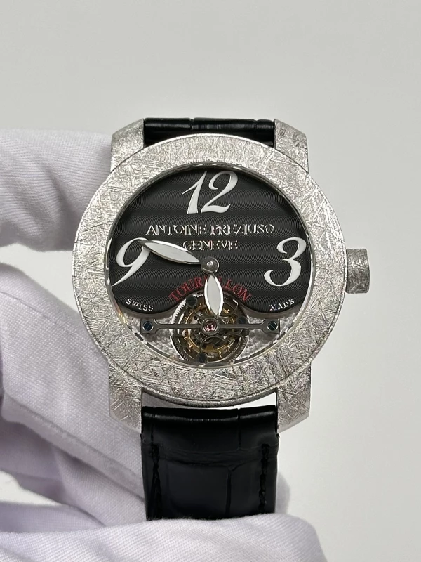 Antoine Preziuso Complications Munionalusta Meteorite Black Croco Tourbillons Meteorite Black Croco 2