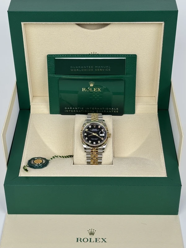 Rolex 36mm Steel and Yellow Gold 126233-0021 5