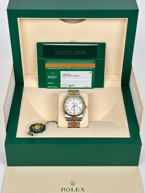 Rolex 36mm Steel and Yellow Gold 116203-0144 5