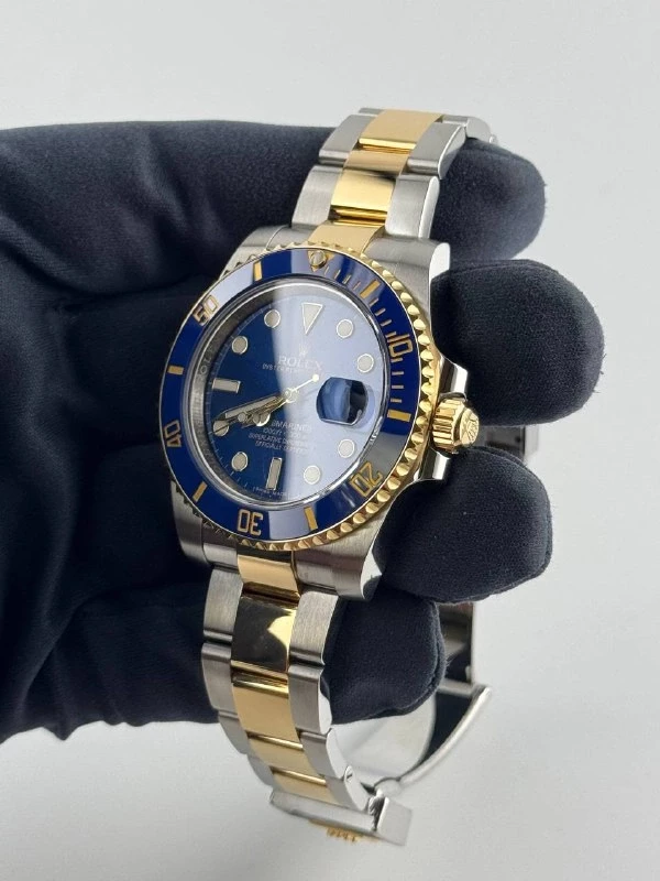 Rolex DATE 40 MM, OYSTERSTEEL AND YELLOW GOLD 116613lb-0005 9