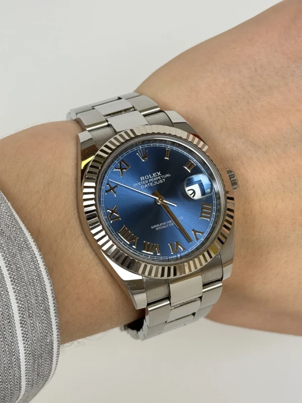 Rolex 41mm Steel and White Gold 126334-0025 5