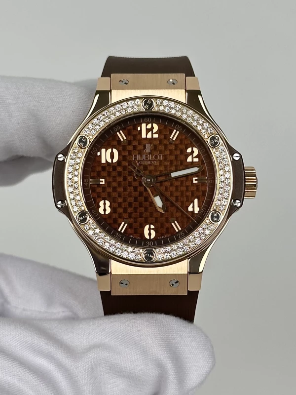 Hublot Red Gold Cappuccino Diamonds 361.PC.3380.RC.1104 2