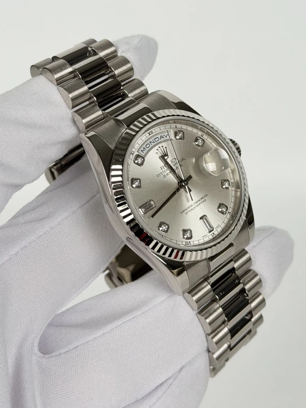Rolex 36 mm, white gold 118239-0086 2