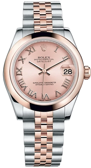 Rolex 31 mm, steel and Everose gold 178241-0064 изображение - 1